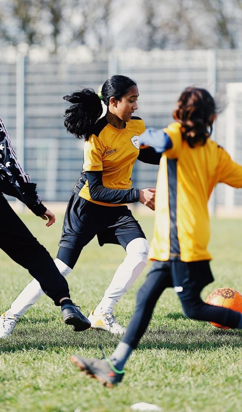 A Go! London funded football session