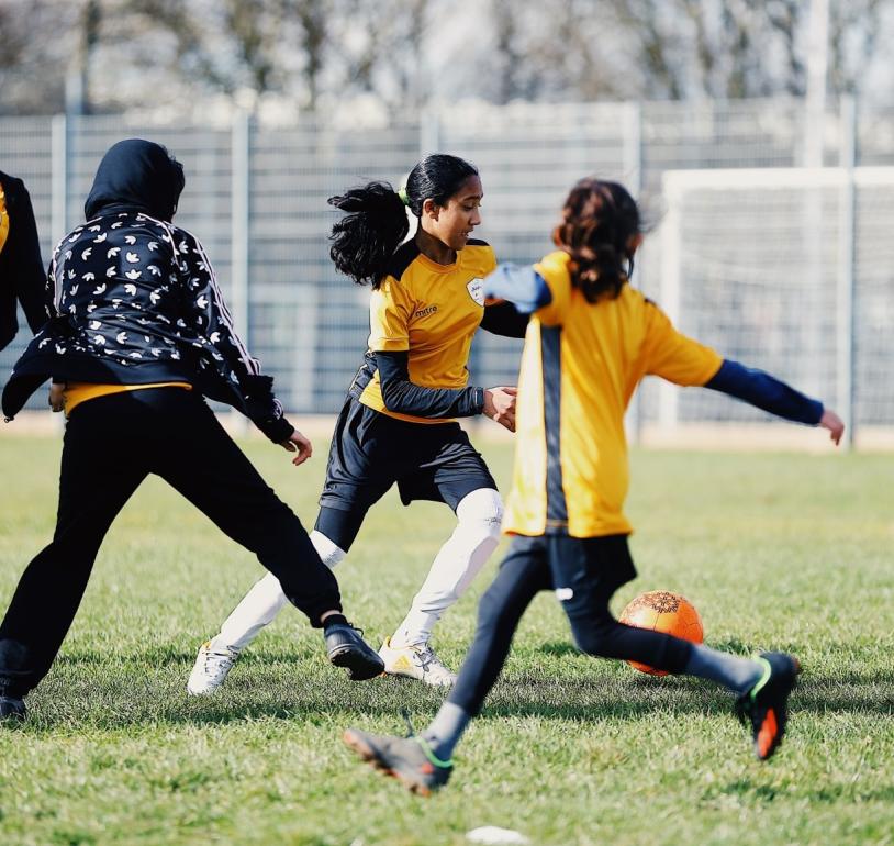 A Go! London funded football session